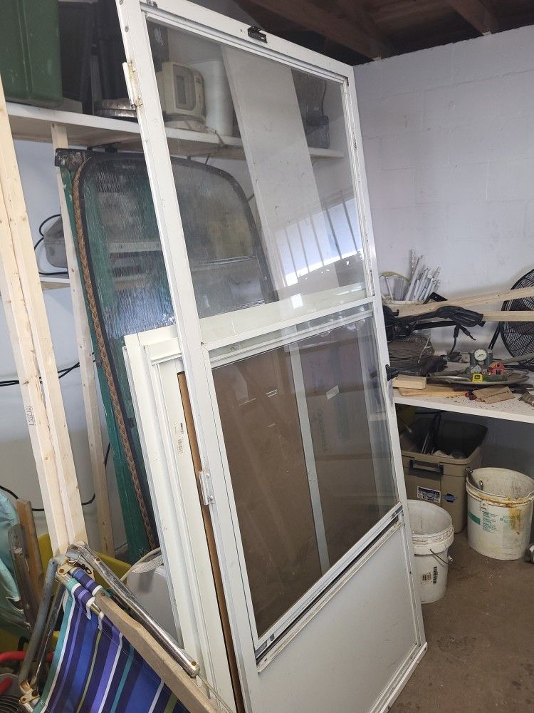 Glass Screen Door
