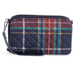 Vera Bradley Plaid Clutch 