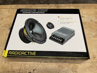 6.5 Component Speaker Ground Zero