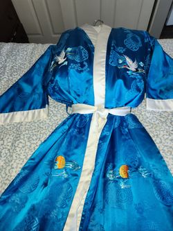 Turquoise Kimono from Korea