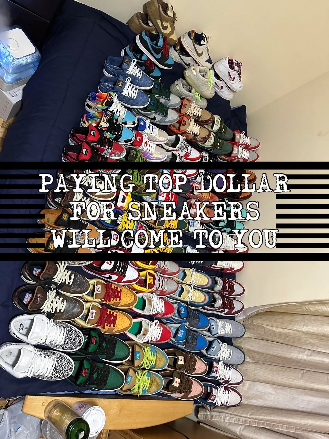 PAYING TOP DOLLAR FOR SHOES