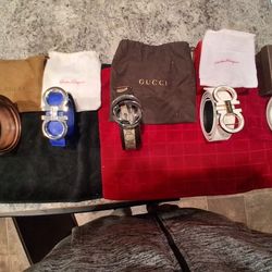 Half Off Sale On Gucci  Belts And Salvatore Ferragamo Belts