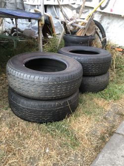 Tires P255/65R16 Falken 4tires