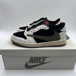 Travis Scott Olive Jordan 1 Low 