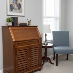 Small Secretary Style Wood desk