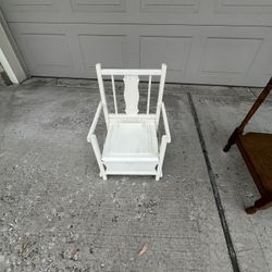 Antique, Vintage Wooden Child Potty Training Chair