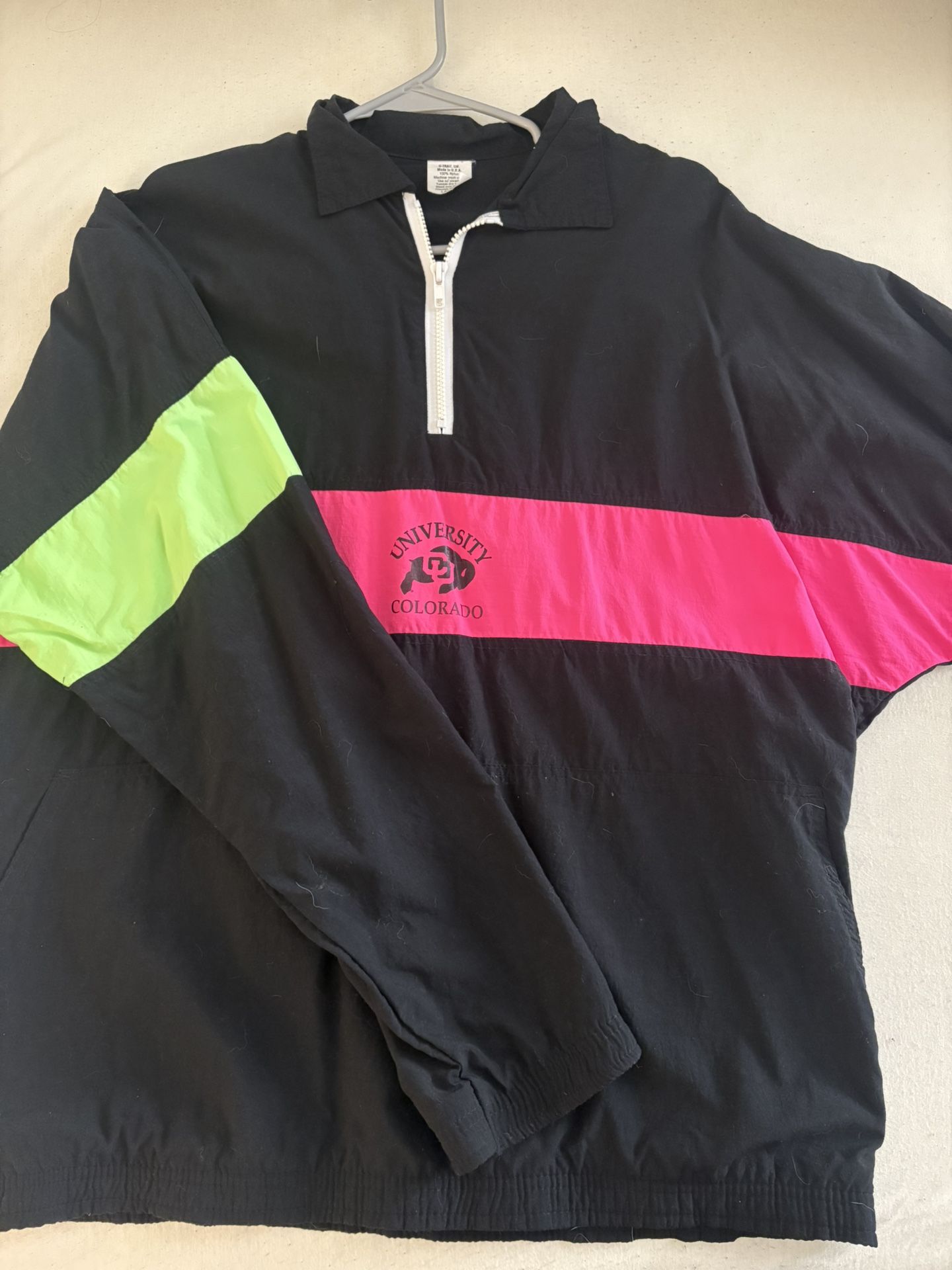 90s Style CU Buffalos Pull Over