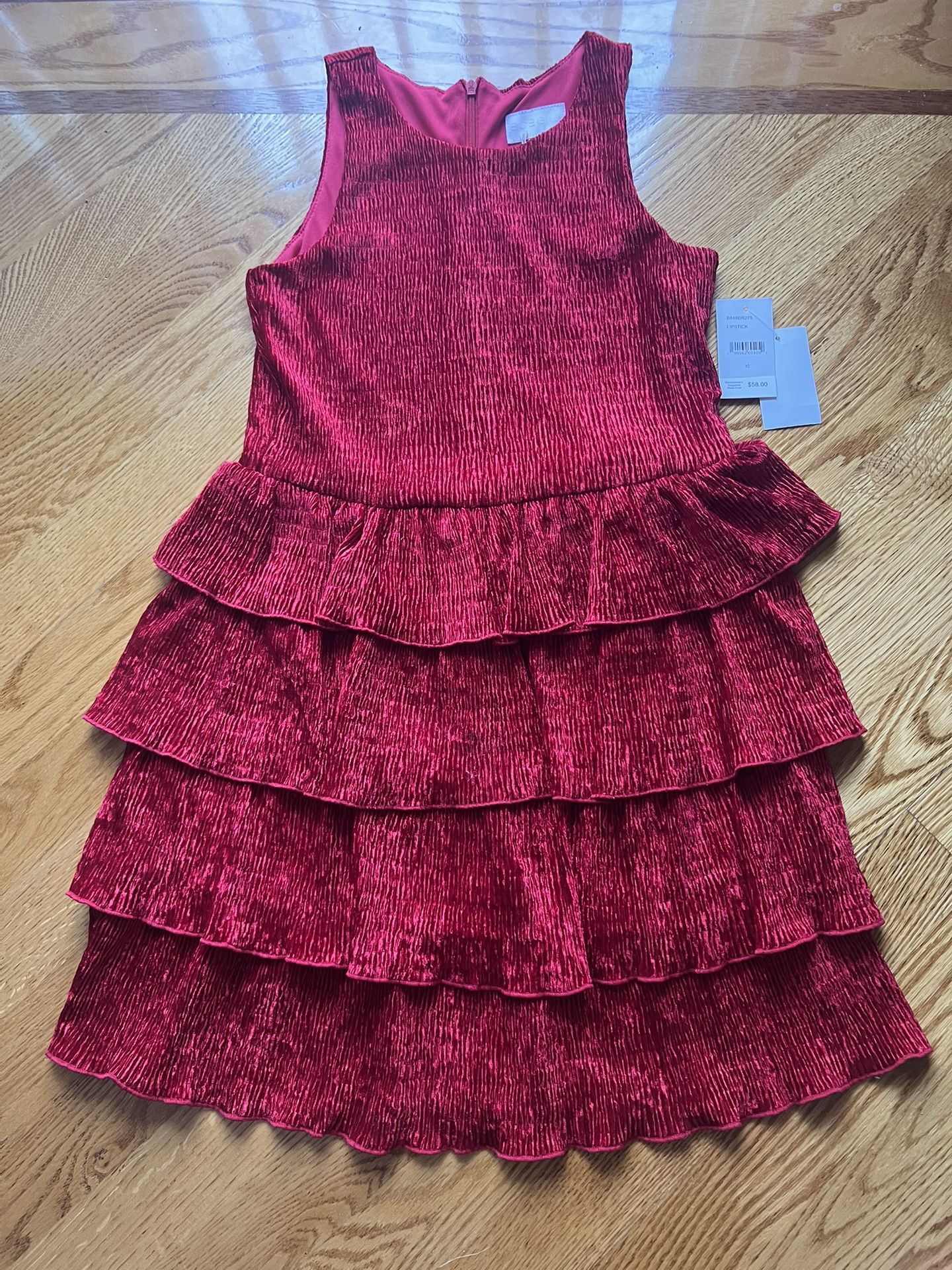 BCBG Girls Red Dress Size 10