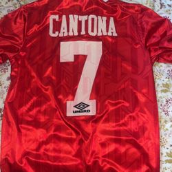 Retro Man United Cantona Jersey 