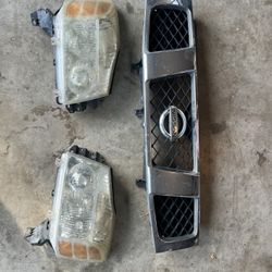 05 Nissan Titan Headlights and grill