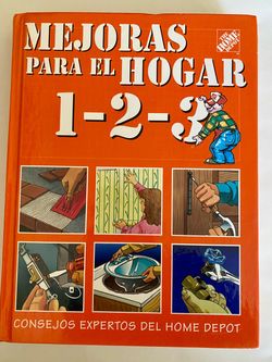 Home Depot Mejoras Para El Hogar 1-2-3 Book