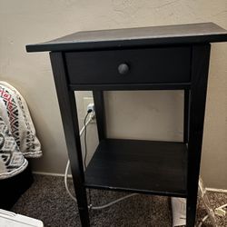Black Night Stand Table 