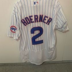 Nike Cubs Hoerner Jersey Size Large 