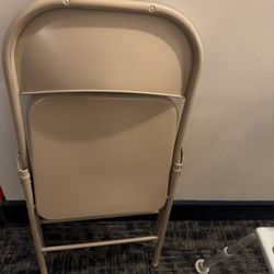 new folding metal chair