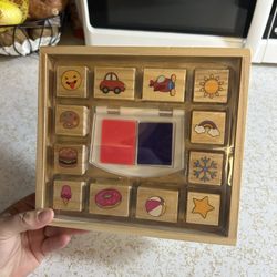 Wooden Stamp Set New 