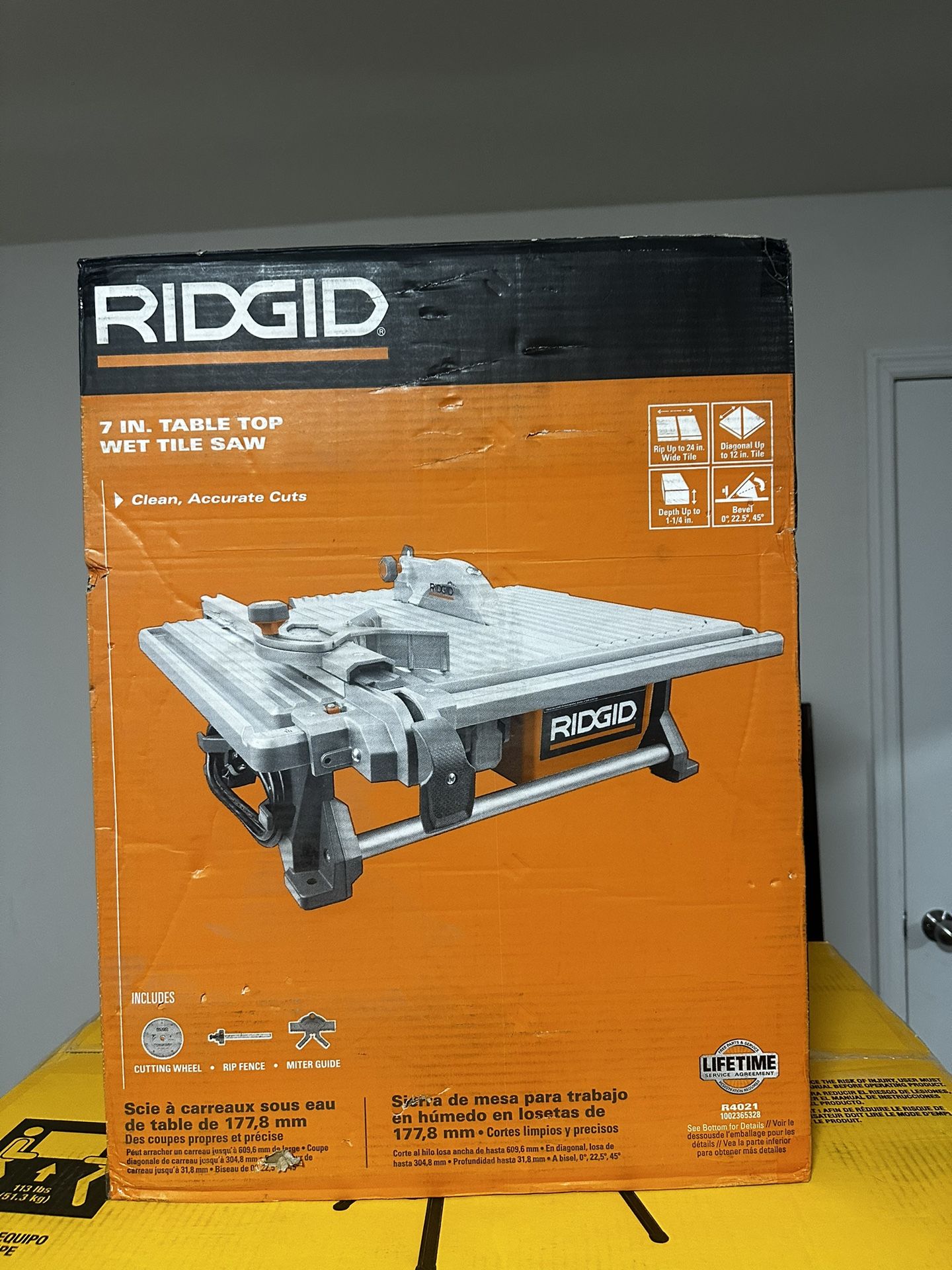 Ridgid Tile Saw