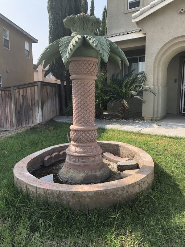Palm tree fountain for Sale in Ontario, CA OfferUp