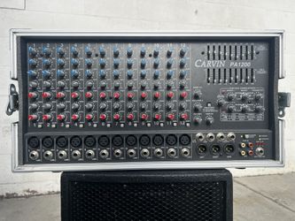 MIXER AMPLIFICADA CARVIN PA 1200