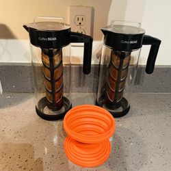 FREE Two Coffee Bear Cold Brew Makers With Drip Filter