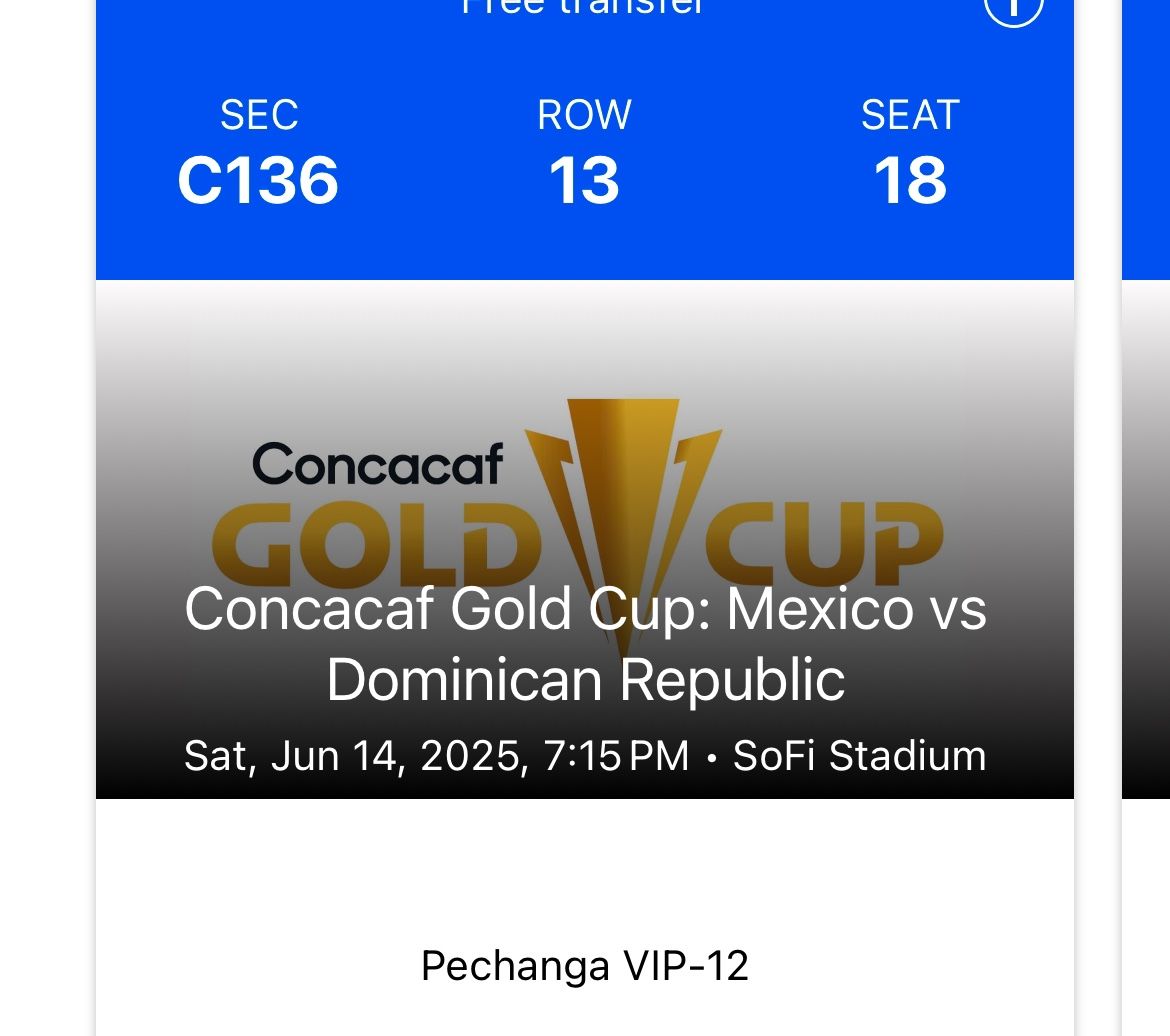 Mexico Game Tickets For A Steal