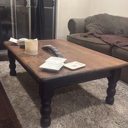 Solid wood, antique coffee table