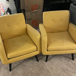 Living Room Sofa Chairs Set Of 2