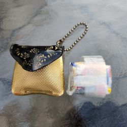 Vintage Keychain Rain Bonnet Holder