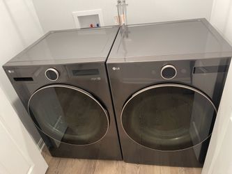 LG ThinQ Laundry Machine Washer and Dryer