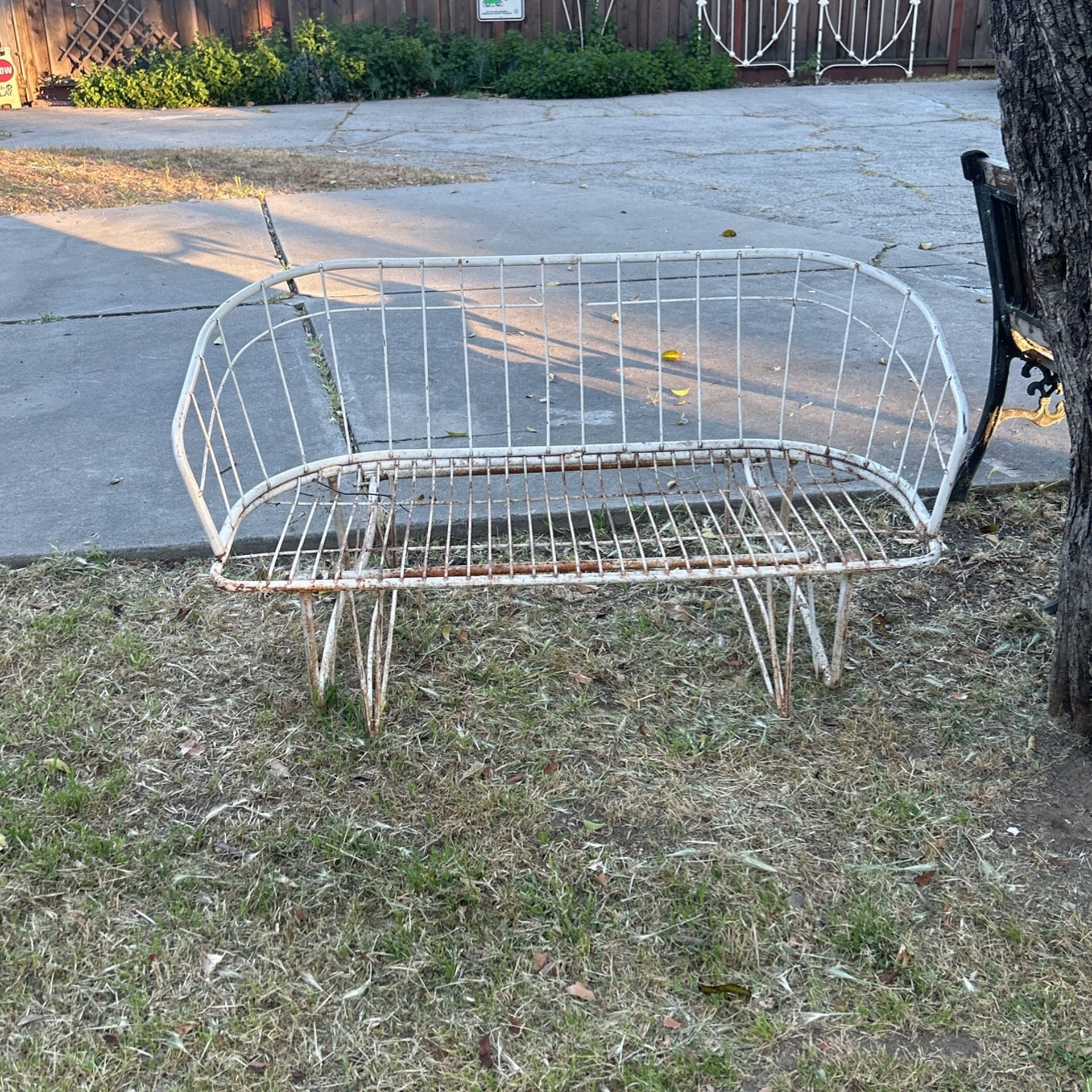 Iron Vintage Rocking Chair