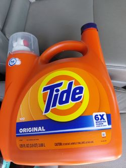 Tide liquid 125 Oz, 100 loads