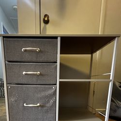 3 drawer mobile file cabinet