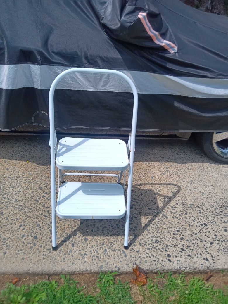 Two Step Step Stool Metal