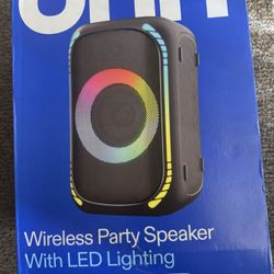 Bluetooth Party Speaker (lights Up)