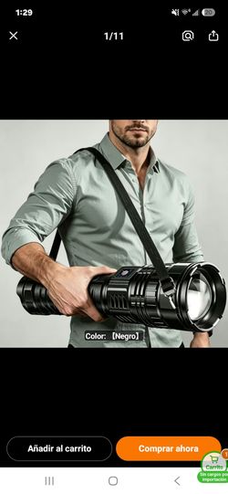New. Recargables de. 6000. Lumens potentes