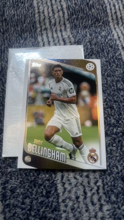 Jude bellingham 2025-26 real madrid topps card