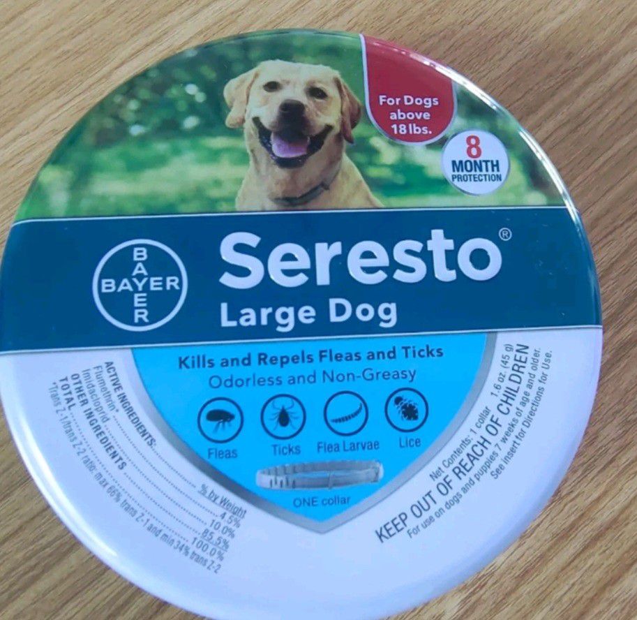 Brand New Seresto Large Dog Collar