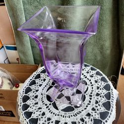 Vase Purple Shade Glass
