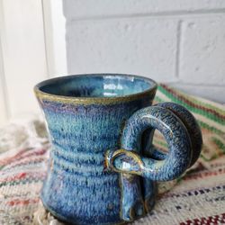 Studio pottery mug 