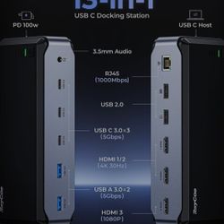 13 In 1 USB C HUB