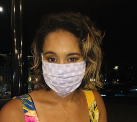 Stylish breathable face mask