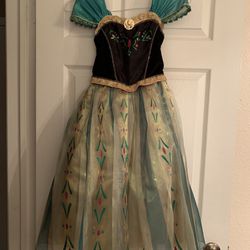 Girls- Disney Frozen Anna Dress/Costume