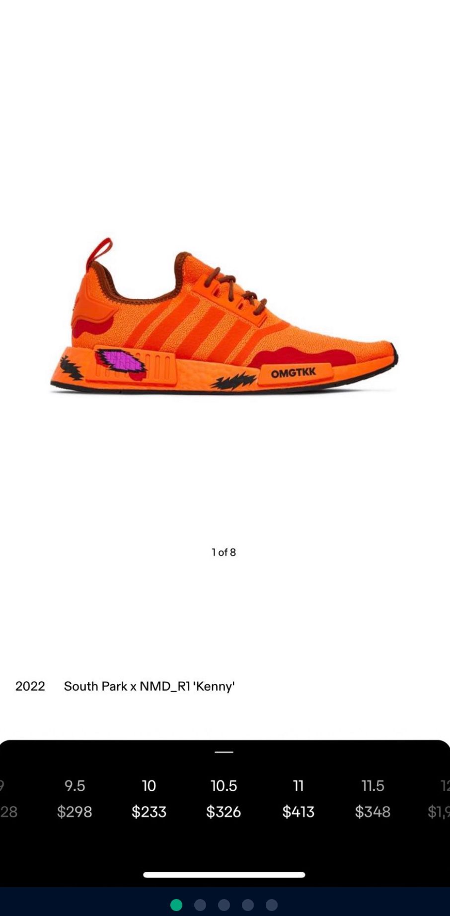 Adidas NMD South Park R1 Kenny