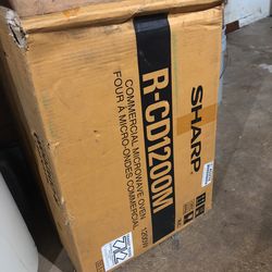 Sharp professional restaurant microwave