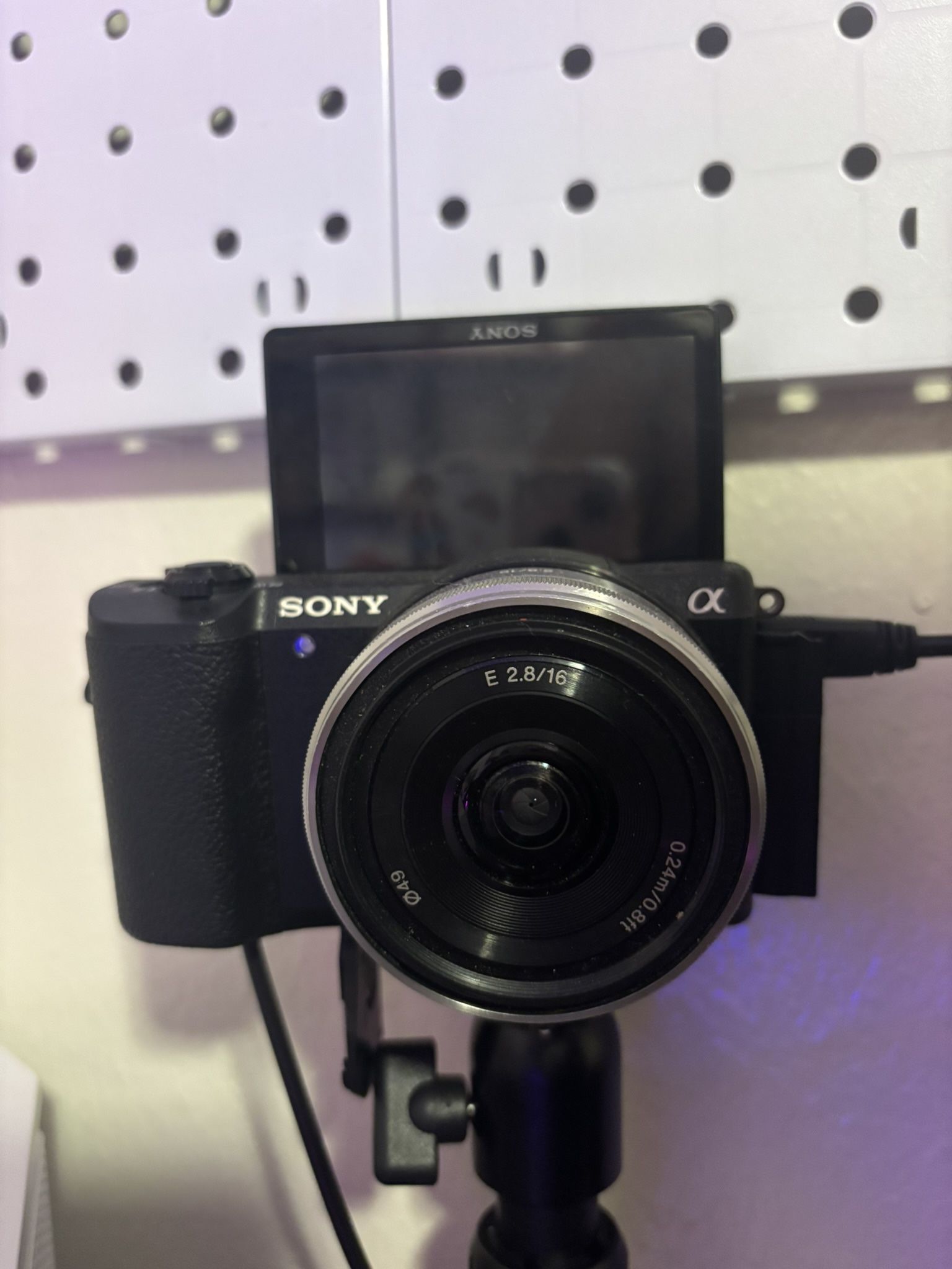 sony a5100 camera and lens