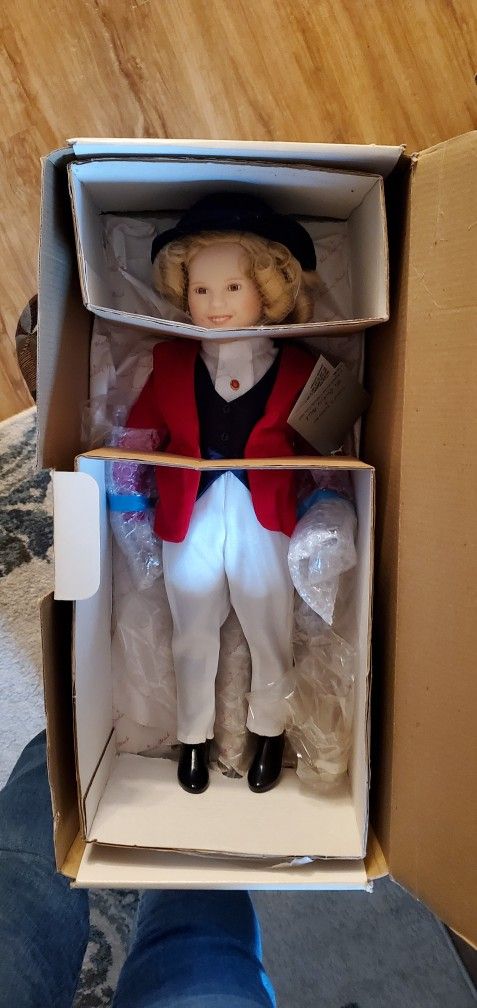 Shirley Temple Porcelain Doll