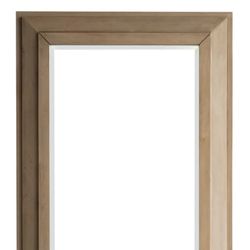 Portland Solid Wood Beveled Wall Mirror
