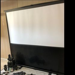 Projector Screen - Portable 
