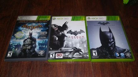 Batman games xbox 360