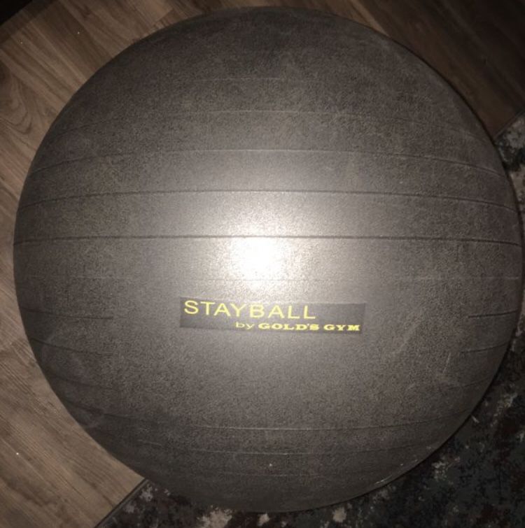 75 cm exercise ball with sand in it