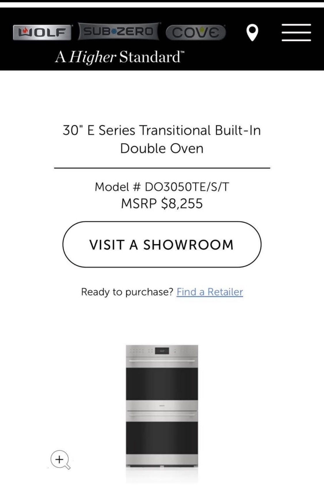 🔥 Wolf 30” E Series Transitional Built-In Double Oven – BRAND NEW 🔥